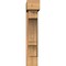 Ekena Millwork Balboa Block Smooth Bracket w/ Offset Brace, Western Red Cedar, 7 1/2"W x 28"D x 40"H BKT0806X28X40BOA05SWR - alternate 4